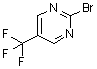 2-Bromo-5-trifluoromethylpyrimidine molecular structure (CAS 69034-09-9)