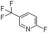 2-氟-5-三氟甲基吡啶分子结构 (CAS 69045-82-5)