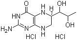 structure of CAS# 69056-38-8, (6R)-5,6,7,8-Tetrahydro-L-biopterin dihydrochloride