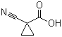 structure of CAS# 6914-79-0, 1-Cyano-1-cyclopropanecarboxylic acid