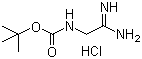 structure of CAS# 691898-38-1, N-(2-Amino-2-iminoethyl)carbamic acid tert-butyl ester hydrochloride;(2-Amino-2-iminoethyl)carbamic acid tert-butyl ester monohydrochloride