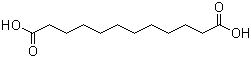 正十二烷二元酸分子结构 (CAS 693-23-2)