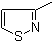 structure of CAS# 693-92-5, 3-Methylisothiazole