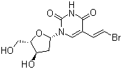 溴夫定分子结构 (CAS 69304-47-8)