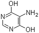 structure of CAS# 69340-97-2, 5-Amino-4,6-dihydroxypyrimidine
