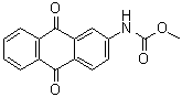 (9,10-二氢-9,10-二氧代-2-蒽基)氨基甲酸甲酯分子结构 (CAS 6937-79-7)