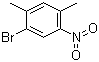 structure of CAS# 69383-59-1, 5-Bromo-2,4-dimethylnitrobenzene;1-Bromo-2,4-dimethyl-5-nitrobenzene