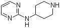 structure of CAS# 69385-85-9, Piperidin-4-yl-pyrimidin-2-yl-amine