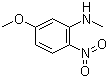 5-甲氧基-N-甲基-2-硝基苯胺分子结构 (CAS 69397-93-9)