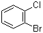 结构式 CAS# 694-80-4, 2-溴氯苯; 1-溴-2-氯苯; 邻氯溴苯