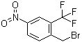 结构式 CAS# 694499-22-4, 1-(溴甲基)-2-(三氟甲基)-4-硝基苯