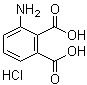 3-Aminophthalic acid hydrochloride molecular structure (CAS 6946-22-1)