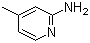 2-Amino-4-picoline molecular structure (CAS 695-34-1)