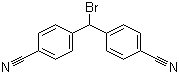 4,4'-二氰基二苯溴甲烷分子结构 (CAS 69545-39-7)