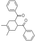 (6-Benzoyl-3,4-dimethylcyclohex-3-enyl)(phenyl)methanone molecular structure (CAS 6955-51-7)