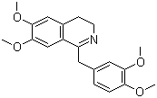 3,4-二氢罂粟碱分子结构 (CAS 6957-27-3)