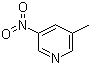 3-甲基-5-硝基吡啶分子结构 (CAS 6960-20-9)