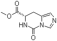structure of CAS# 69614-04-6, Methyl (S)-5,6,7,8-tetrahydro-5-oxoimidazo[1,5-c]pyrimidine-7-carboxylate;NSC 249994