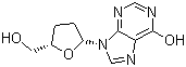 结构式 CAS# 69655-05-6, 地丹诺辛; 地达诺辛; 2',3'-双脱氧肌苷; 2',3'-双脱氧肌甙