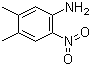 结构式 CAS# 6972-71-0, 4,5-二甲基-2-硝基苯胺