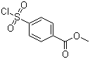 4-Chlorosulfonylbenzoic acid methyl ester molecular structure (CAS 69812-51-7)