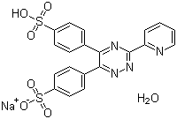菲啰嗪一钠盐分子结构 (CAS 69898-45-9)
