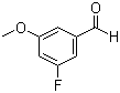 3-Fluoro-5-methoxybenzaldehyde molecular structure (CAS 699016-24-5)