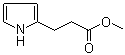 结构式 CAS# 69917-80-2, 1H-吡咯-2-丙酸甲酯