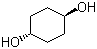 结构式 CAS# 6995-79-5, 反式-1,4-环己二醇