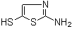2-Amino-5-thiazolethiol molecular structure (CAS 69950-00-1)