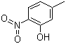 结构式 CAS# 700-38-9, 6-硝基间甲酚; 3-甲基-6-硝基苯酚