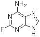 structure of CAS# 700-49-2, 2-Fluoroadenine;2-Fluoro-7(9)H-purin-6-ylamine