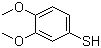 structure of CAS# 700-96-9, 3,4-Dimethoxythiophenol