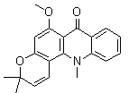 Acronycine molecular structure (CAS 7008-42-6)