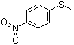 structure of CAS# 701-57-5, 4-Nitrothioanisole;1-(Methylthio)-4-nitrobenzene