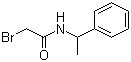 2-溴-N-(1-苯基乙基)乙酰胺分子结构 (CAS 70110-38-2)