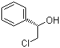 structure of CAS# 70111-05-6, (+)-2-Chloro-1-phenylethanol;(1S)-2-Chloro-1-phenylethanol; (S)-(+)-2-Chloro-1-phenylethanol; (S)-1-Phenyl-2-chloroethanol; (S)-2-Chloro-1-phenylethanol; (S)-alpha-(Chloromethyl)benzenemethanol; (alphaS)-alpha-Chloromethylbenzenemethanol