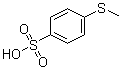 4-(甲基硫基)苯磺酸分子结构 (CAS 70140-60-2)