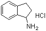 structure of CAS# 70146-15-5, 1-Aminoindane hydrochloride;2,3-Dihydro-1H-inden-1-amine hydrochloride