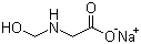 Sodium hydroxymethyl glycinate molecular structure (CAS 70161-44-3)