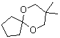 8,8-Dimethyl-6,10-dioxaspiro[4.5]decane molecular structure (CAS 702-75-0)
