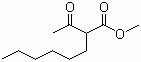 Methyl 2-hexylacetoacetate molecular structure (CAS 70203-04-2)