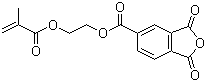 4-甲基丙烯酰氧基乙基偏苯三酸酐分子结构 (CAS 70293-55-9)