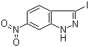 3-Iodo-6-nitroindazole molecular structure (CAS 70315-70-7)