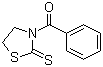 3-Benzoylthiazolidine-2-thione molecular structure (CAS 70326-37-3)