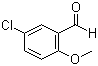 5-氯-2-甲氧基苯甲醛分子结构 (CAS 7035-09-8)
