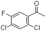 2',4'-Dichloro-5'-fluoroacetophenone molecular structure (CAS 704-10-9)