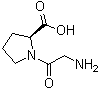 N-Glycyl-L-proline molecular structure (CAS 704-15-4)