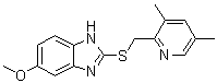 2-[[(3,5-Dimethyl-2-pyridinyl)methyl]thio]-5-methoxy-1H-benzimidazole molecular structure (CAS 704910-89-4)