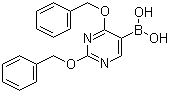 2,4-双苄氧基嘧啶-5-硼酸分子结构 (CAS 70523-24-9)